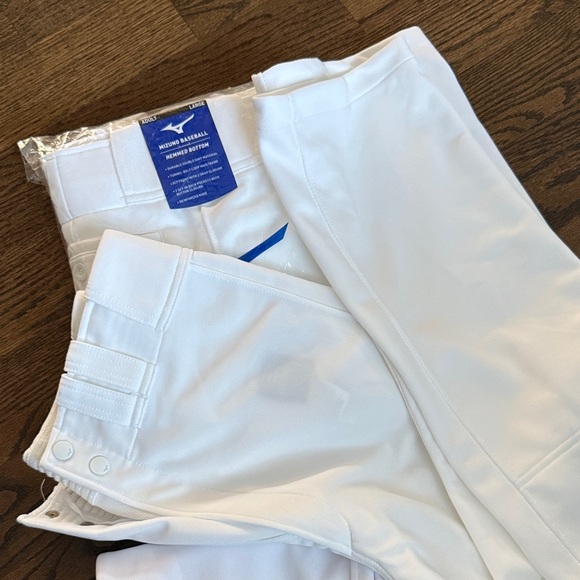 2 Mizuno White Baseball Pants and 1 Easton - Picture 2 of 2